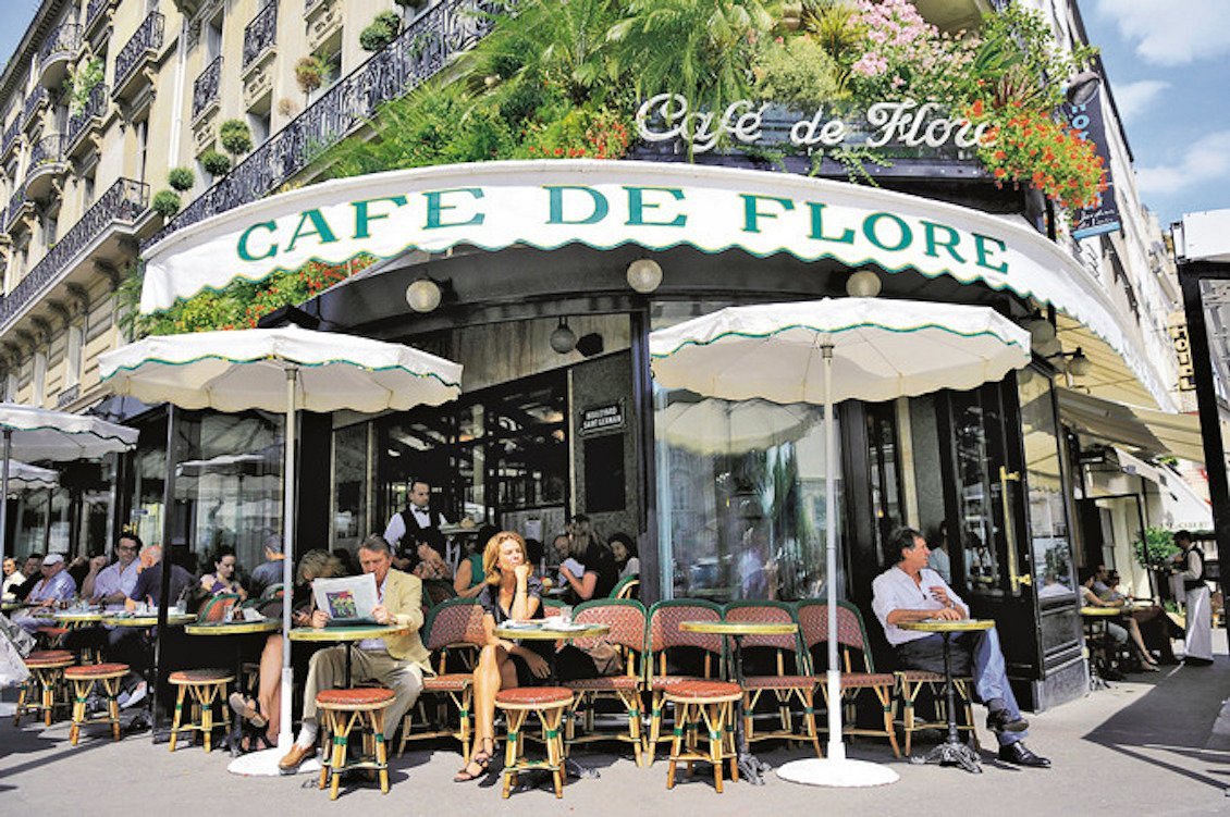 Café de Flore (คาเฟ่ เดอ ฟลอร์)